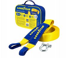 картинка стропа динамическая goodyear gy004013 (рывковая) с шаклом 10т 8м от магазина Tovar-RF.ru