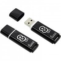 картинка smartbuy usb drive 8gb glossy series black sb8gbgs-k от магазина Tovar-RF.ru