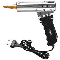 картинка ЗУБР Паяльник "ПРОФЕССИОНАЛ", с пластмассовой рукояткой и долговечным жалом, 500Вт, клин [55302-500] от магазина Tovar-RF.ru