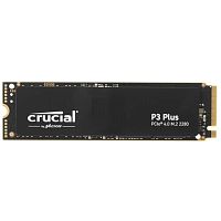 картинка накопитель ssd m.2 2280 crucial ct2000p3pssd8 p3 plus 2tb pcie gen 4 x4 nvme 5000/4200mb/s tbw 440 от магазина Tovar-RF.ru