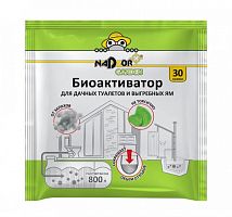 картинка Биоактиватор для дачных туалетов и септиков NADZOR Биоактиватор для дачных туалетов и септиков, 30 гр., в порошке, универсальный, Garden BIOWC3 от магазина Tovar-RF.ru