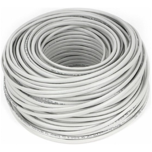 картинка skynet кабель standart ftp indoor 4x2x0,48, медный, fluke test, кат.5e, однож., 100 м, box, серый [css-ftp-4-cu/100] от магазина Tovar-RF.ru