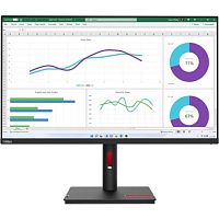 картинка lcd lenovo 31.5" t32h-30 black/red {ips 2560x1440 60hz 4ms 350cd hdmi displayport 4xusb usb-c rj45 has pivot vesa} от магазина Tovar-RF.ru