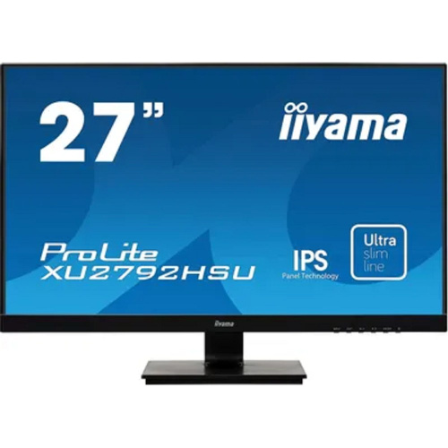 картинка lcd iiyama 27" xu2792hsu-b1 черный {ips 1920x1080 75hz 4ms 250cd 1000:1 8bit(6bit+frc) 178/178 d-sub hdmi2.0 displayport1.2 2xusb2.0 vesa 2x2w audioout} от магазина Tovar-RF.ru