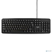 картинка клавиатура gembird kb-8320u-ru_lat-bl, {черный, usb, кнопка переключения ru/lat,104 клавиши} от магазина Tovar-RF.ru