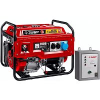 картинка ЗУБР Бензиновый генератор с автозапуском  7000 Вт  [СБА-7000] от магазина Tovar-RF.ru