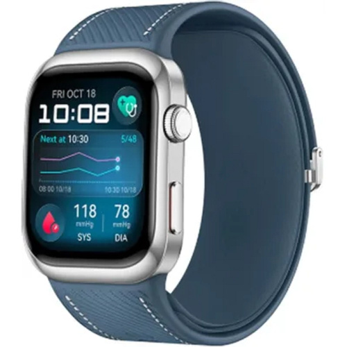 картинка умные часы huawei watch d2 blue composite leather strap от магазина Tovar-RF.ru