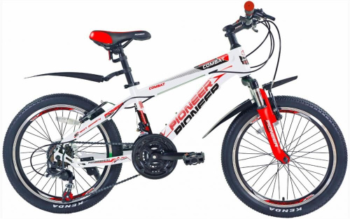 картинка велосипед pioneer combat 20"/12" white-red-black pioneer combat 20"/12" white-red-blackот магазина Tovar-RF.ru