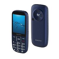 картинка телефон мобильный maxvi b9 blue (2 sim) от магазина Tovar-RF.ru