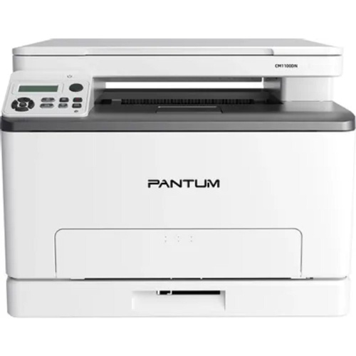 картинка pantum cm1100dn мфу, лазерное цветное,  p/c/s, a4, 18 стр/мин, 1200x600 dpi, 1 gb ram, duplex, paper tray 250 pages, usb, lan, start. cartridge 1000/700 pages  от магазина Tovar-RF.ru