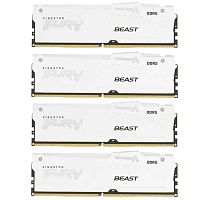 картинка память оперативная/ kingston 64gb 6000mt/s ddr5 cl40 dimm (kit of 4) fury beast white rgb xmp от магазина Tovar-RF.ru