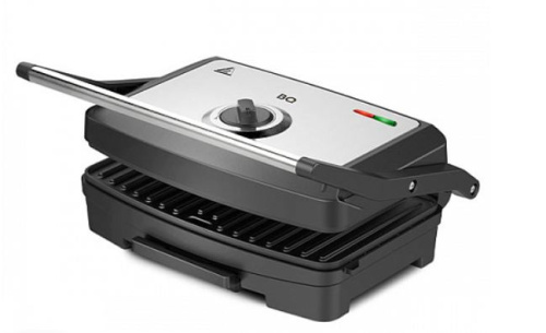 картинка электрический гриль bq gr3005 черный-стальной от магазина Tovar-RF.ru