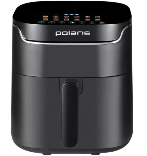 картинка аэрогриль polaris paf 5502 (1600вт, 6л, 12 программ) черный от магазина Tovar-RF.ru