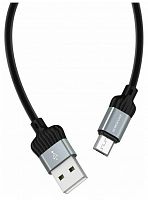 картинка кабель microusb borofone (6931474705983) bx28 dignity usb-microusb 2.4a 1.0m серый/черный от магазина Tovar-RF.ru