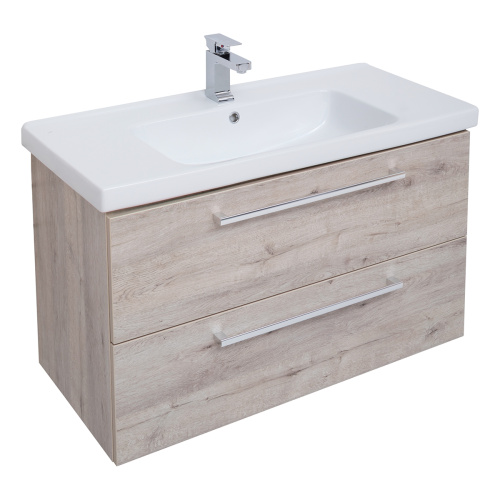 картинка Тумба GIO, 100 см, подвесная, 2 ящика, дуб кантри от магазина Tovar-RF.ru фото 3