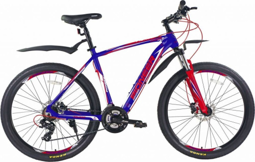 картинка велосипед pioneer condor 26" al/17" blue-red-whiteот магазина Tovar-RF.ru