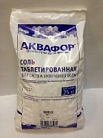 картинка Водоочистка АКВАФОР Универсальная Соль таблетированная в п/п мешке 25кг от магазина Tovar-RF.ru