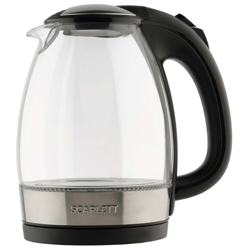 картинка scarlett sc-ek27g91 чайник, 1.7л, 2200вт, черный от магазина Tovar-RF.ru
