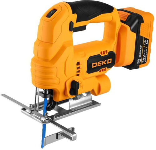 картинка Лобзик DEKO DKJS20E, 20В, 1x4.0Ач 083-1124 от магазина Tovar-RF.ru