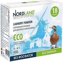 картинка Стиральный порошок ECO, 900 г NORDLAND Стиральный порошок ECO, 900 г (180735) от магазина Tovar-RF.ru