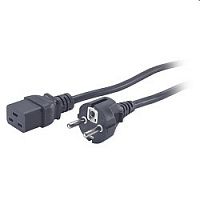 картинка apc ap9875 кабель питания 2,5м 16a, 230v, с19 to shuko от магазина Tovar-RF.ru