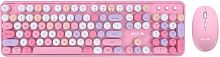 картинка клавиктура aula ac306 pink-colorful розовый aula ac306 pink-colorful розовый от магазина Tovar-RF.ru