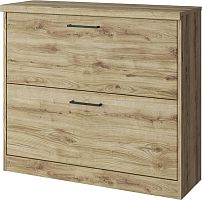 картинка Модульная мебель АНРЭКС DOORSET Тумба для обуви 2D. Цвет ДУБ НАВАРРА (2 уп.) от магазина Tovar-RF.ru