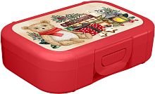 картинка емкость для сыпучих продуктов homver игрушки 0,85л с декором (красный) 223137206/03от магазина Tovar-RF.ru
