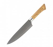картинка Нож MALLONY Нож с пластиковой рукояткой под дерево FORESTA поварской 20 см (103560) от магазина Tovar-RF.ru