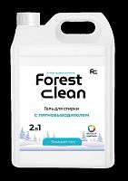 картинка Гель для стирки белья FOREST CLEAN 2в1 Гель для стирки белья с ПЯТНОВЫВОДИТЕЛЕМ "Зимний лес" 5л от магазина Tovar-RF.ru