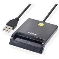 картинка d-link dcr-100/b1a usb-считыватель контактных смарт-карт от магазина Tovar-RF.ru