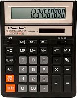 картинка  SILWERHOF Калькулятор SH-888X-12, 12-разрядный, черный от магазина Tovar-RF.ru