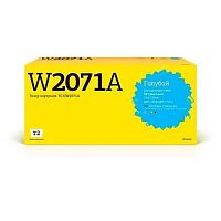 картинка t2  w2071a  картридж tc-hw2071a для hp color laser 150a/150nw/mfp 178nw/mfp 179fnw (700 стр.) голубой, с чипом от магазина Tovar-RF.ru