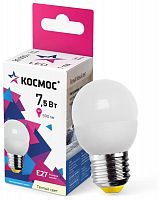 картинка Лампа светодиодная КОСМОС LKECLED7.5WGL45E2730 от магазина Tovar-RF.ru