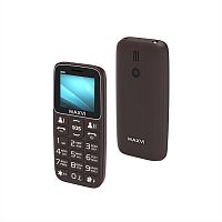 картинка мобильный телефон maxvi b110 brown от магазина Tovar-RF.ru