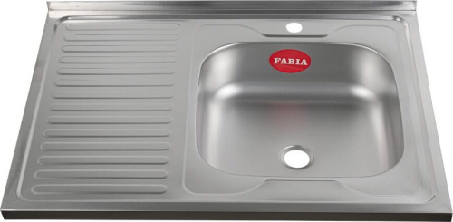 картинка мойка накладная fabia м00012 мойка 60 х 80 см правая fabia м00012 мойка 60 х 80 см правая от магазина Tovar-RF.ru
