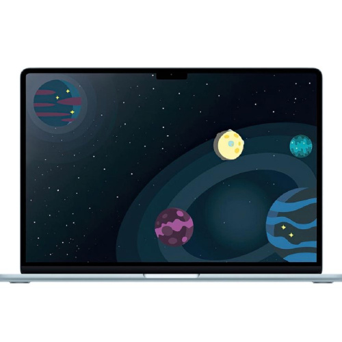 картинка apple macbook air 15-inch 2025 [mc7d4za/a] (клав.рус.грав.) sky blue 15.3" liquid retina {(2880x1864) m4 10c cpu 10c gpu/24gb/512gb ssd/рекоменд.переходник 1979059/1991284} (a3241) от магазина Tovar-RF.ru