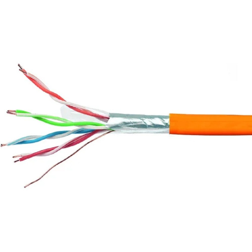 картинка cablexpert fpc-5051e-lszh-4-cu кабель cablexpert (ru) ftp-lszh 4x2x0.51, медный, кат.5e, однож., 305м, box, оранж от магазина Tovar-RF.ru