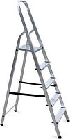 картинка Лестница-стремянка UFUK 5 ст. алюминиевая от магазина Tovar-RF.ru
