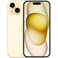 картинка apple iphone 15 256gb yellow [mtll3ch/a] (dual sim киатй) от магазина Tovar-RF.ru