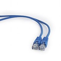 картинка cablexpert патч-корд utp pp12-5m/b кат.5е, 5м, литой, многожильный (синий) от магазина Tovar-RF.ru