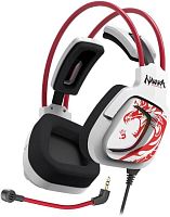 картинка a4tech наушники с микрофоном bloody g575 naraka белый/красный 2м мониторные usb оголовье (g575 naraka) от магазина Tovar-RF.ru