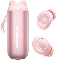 картинка tws наушники monster melody (mh22116) розовые от магазина Tovar-RF.ru