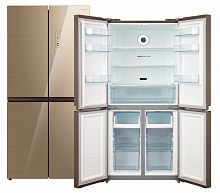 картинка холодильник бирюса cd 466 gg 456л бежевое стекло от магазина Tovar-RF.ru