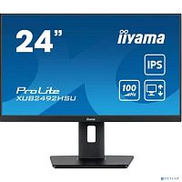 картинка lcd iiyama 23.8" xub2492hsu-b6 {ips 1920x1080 100hz 1ms 250cd 8bit(6bit+frc) hdmi2.0 displayport1.2 4xusb3.2 has pivot 2x2w} от магазина Tovar-RF.ru
