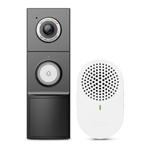 картинка TP-Link Tapo D235 Умный дверной звонок с камерой магазин Tovar-RF.ru являющийся официальным дистрибьютором в России картинка TP-Link Tapo D235 Умный дверной звонок с камерой от магазина Tovar-RF.ru
