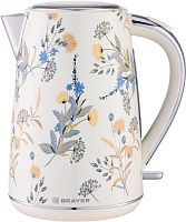картинка чайник электрический brayer br1083ye (1,7л. металл) brayer br1083ye (1,7л. металл) от магазина Tovar-RF.ru
