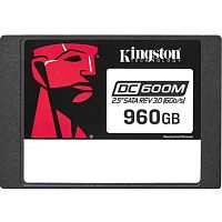 картинка kingston ssd dc600m, 960gb, 2.5" 7mm, sata3, 3d tlc, sedc600m/960g от магазина Tovar-RF.ru