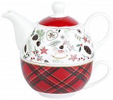 картинка Набор 2пр NOUVELLE HOME Набор 2пр "Edinburgh": чайник v=400 мл и чашка v=270мл 1620109 от магазина Tovar-RF.ru