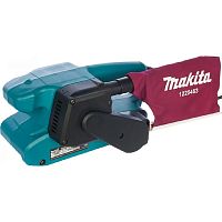 картинка Makita 9910 Ленточная шлифовальная машина [9910] {650 Вт, 270 м/мин, ширина ленты 76 мм, 2.6 кг} от магазина Tovar-RF.ru